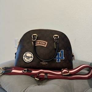 Coach Katy Satchel in Signature Canvas